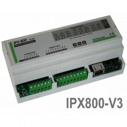 DIN Rail модул Webserver 8 релета IPX800 V3.0 image