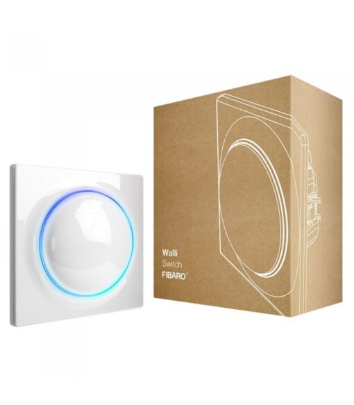 FIBARO Walli Double Switch - Стенен ключ image